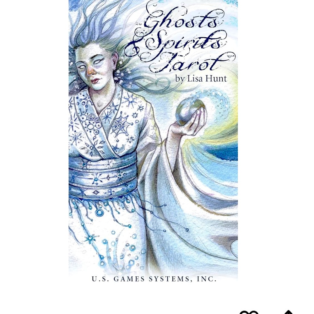 Lisa Hunt Ghosts Spirits Tarot 79-card deck with book! GUC